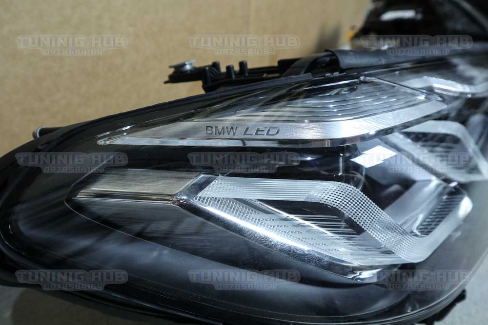 Фары g30 LCI Shadow Line LED рест фари бмв г30 лед m5 f90 фара фул лед