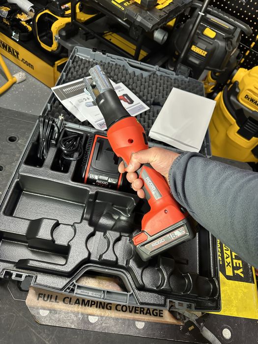 Прес акумуляторний RIDGID RP 219 радиальный rems novopress