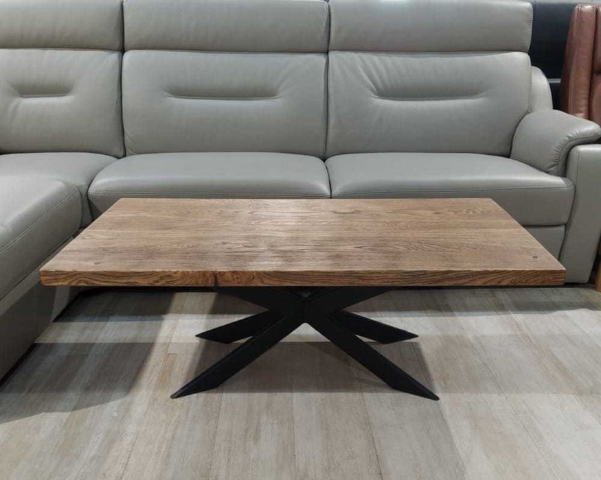 Ława LEXUS z litego drewna dębowego 120x70Meble Remo Promocja -30%