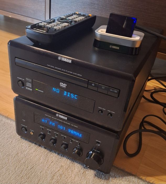 Yamaha RX-E 810 DVD, amplituner, Bluetooth , pianocraft