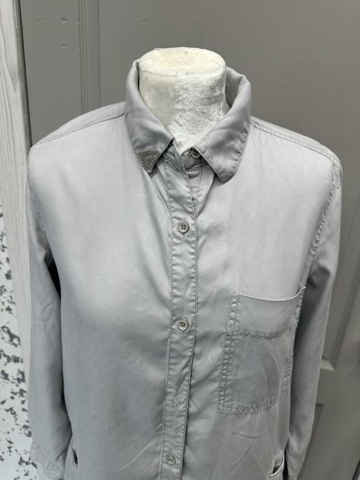 Платье рубашка в стиле brunello cucinelli  S