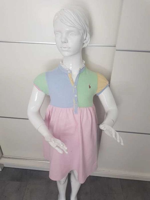 Ralph Lauren-śliczna sukienka polo 6 lat