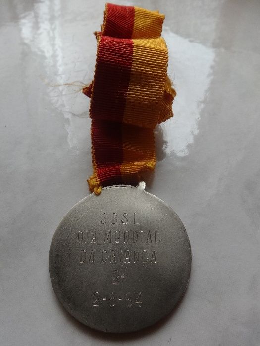 Medalha - Dia Mundial da Criança - S.B.S.I.