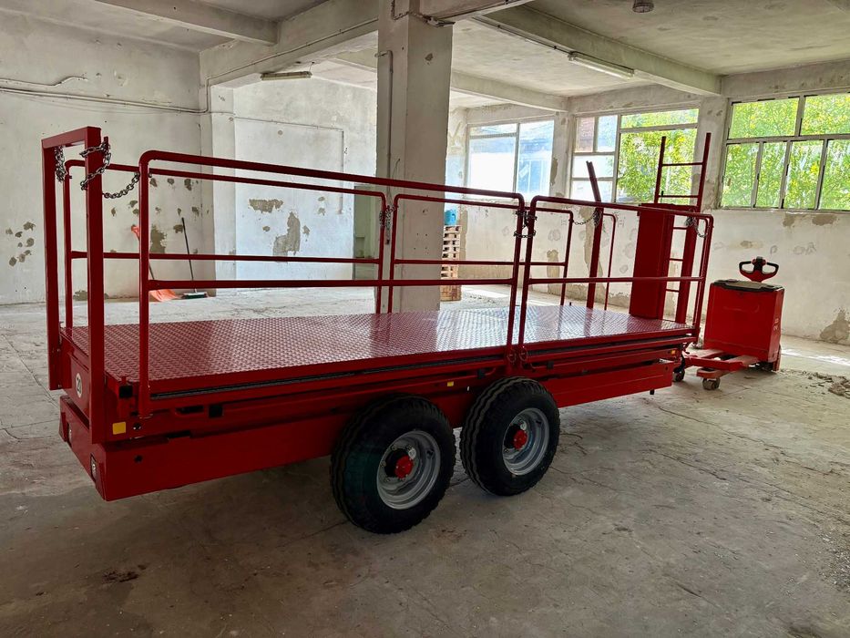 Platforma sadownicza Lisicki T031/2 nowa 2026 Dwie Osie 4 balkony