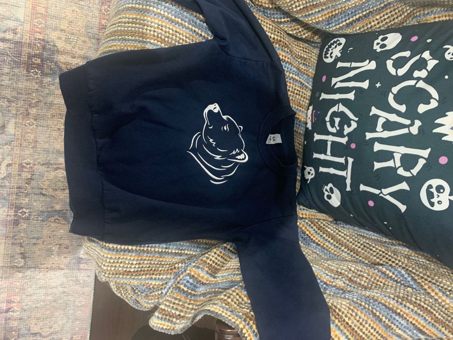 Sweat-shirt cardada 6 anos