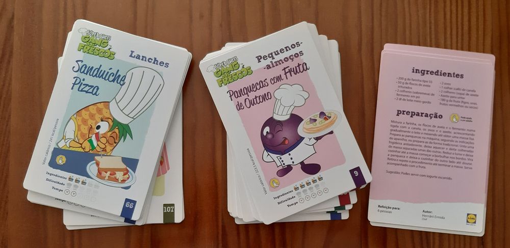 Troca - Cromos / Cartas - Super Chefs Gang dos Frescos