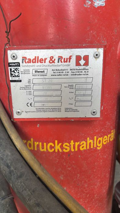 Piaskarka Radler & Rud ST20 2015