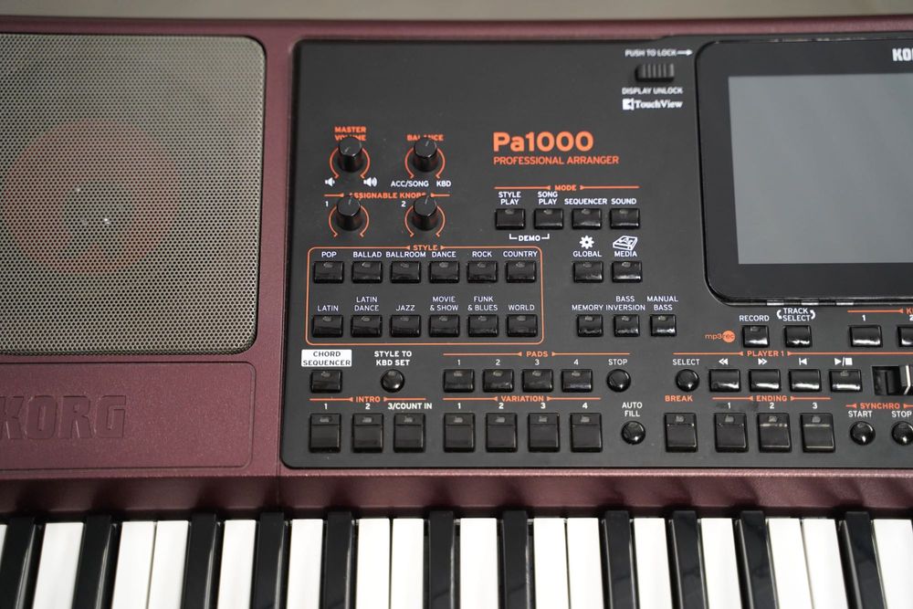 KORG PA1000 Hdmi + dodatkowe style Harmonizer