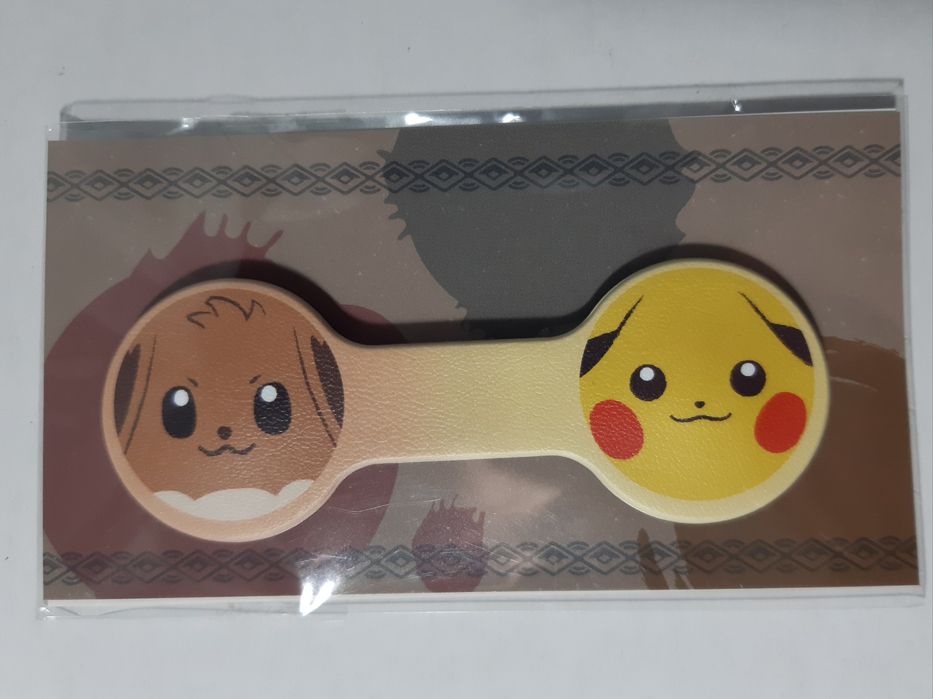 Clip para cabos Pokémon Legends: Arceus (Pikachu/Eevee)