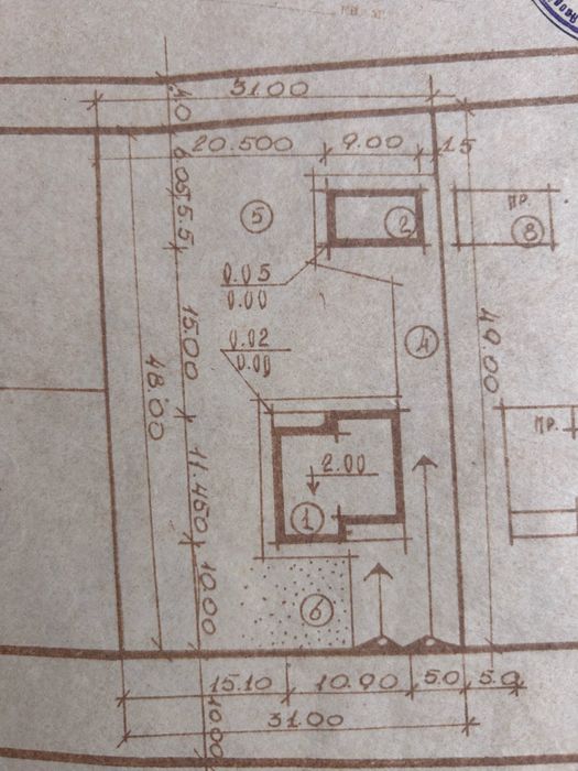 Земельна ділянка з планом на хату