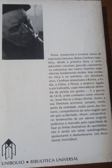 Rum de Blaise Cendrars da Unibolso
