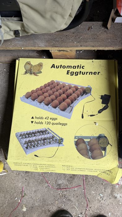 Inkubator do jajek na 42 jajka