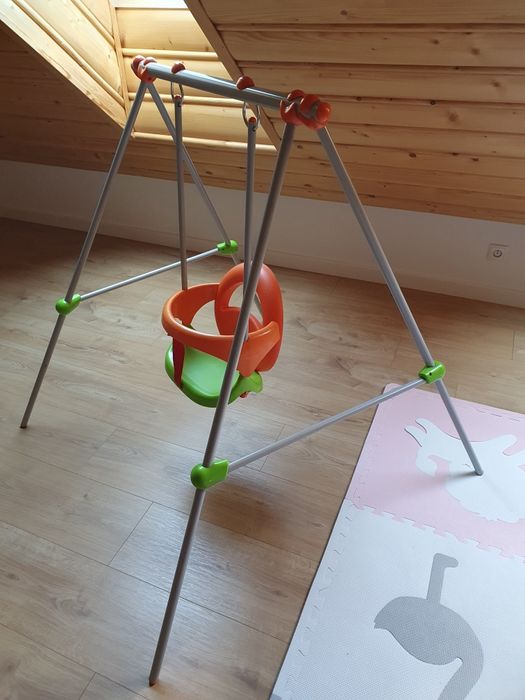 Huśtawka ze stelażem Smoby 6-36 miesięcy