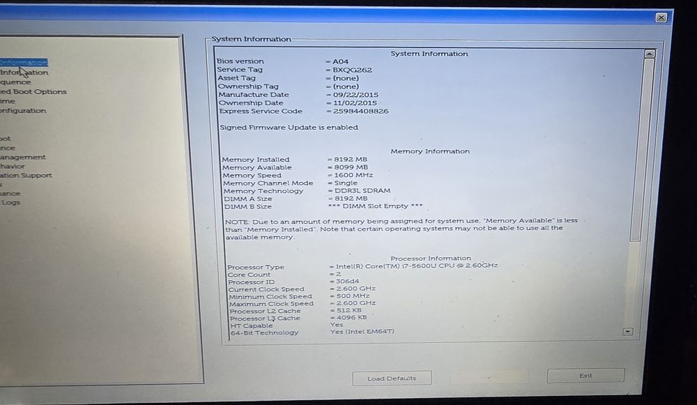 Dell Latitude 7250