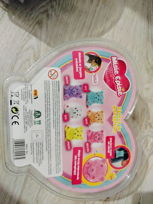 Misie Episie nowy Beza biały