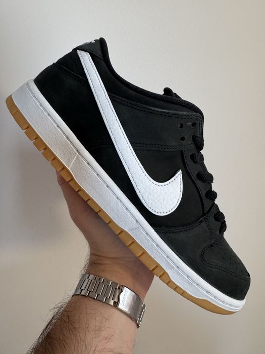 Nowe buty Nike sb dunk low pro black gum 44