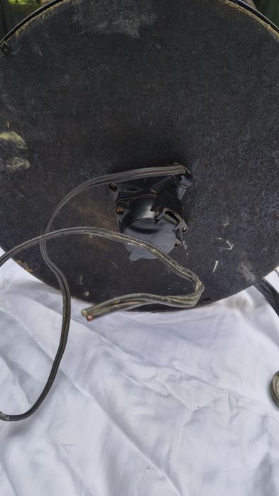 Lampa ze stolikiem PRL