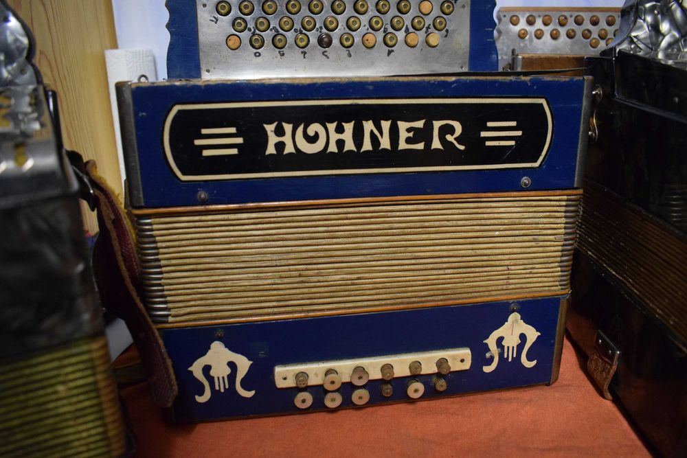 Concertinas lote de 10 no total 2 voz e 3 voz