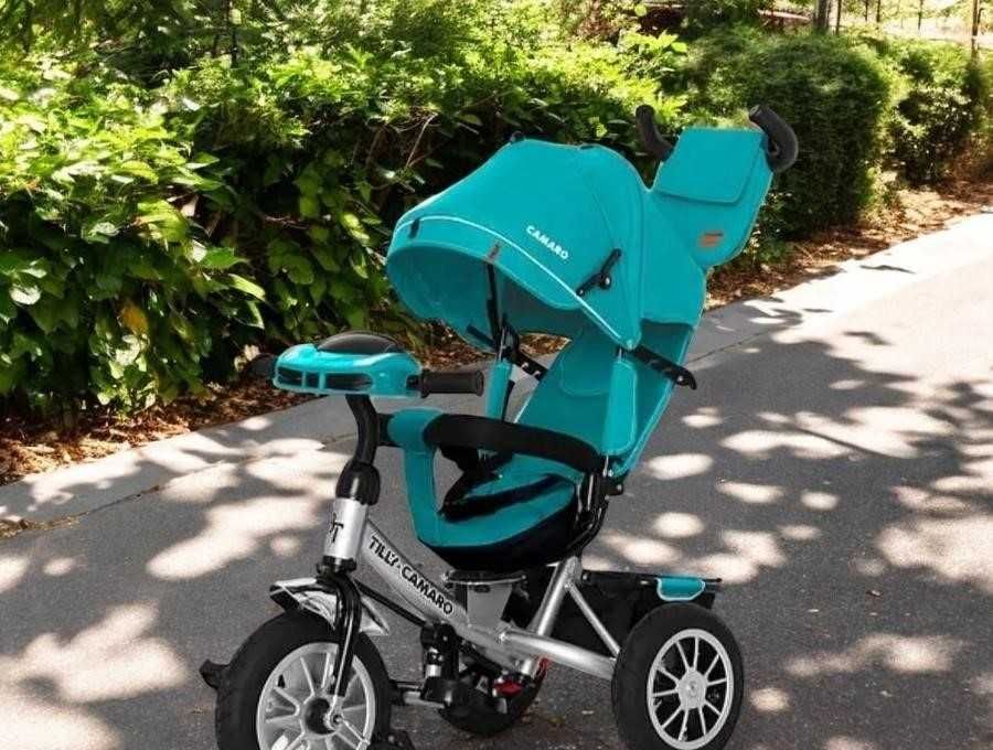 В наличии Трехколесный детский велосипед коляска дитячий