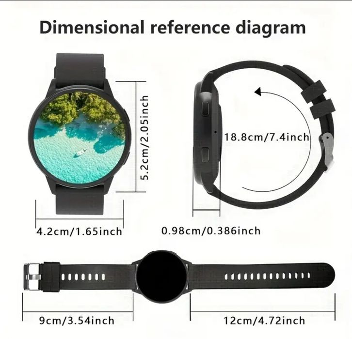 Relógio smartwach cinzento
