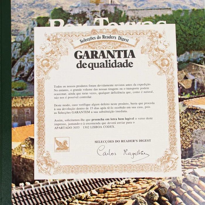 Livro "Por Terras de Portugal" - Reader's Digest
