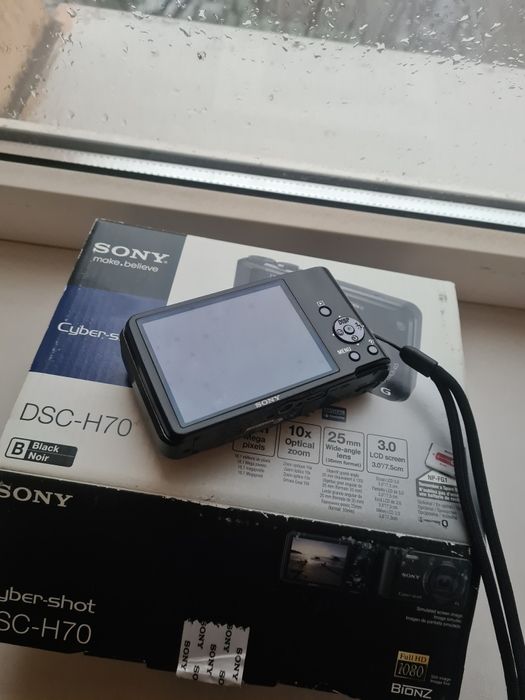 Sony Cyber-shot DSC-H70 (16.1MP, 10x Zoom) — Повний комплект! Y2K vibe