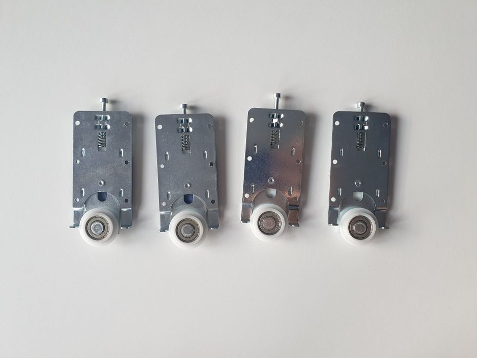 LAGUNA szafa przesuwna zestaw samodomykacze oraz wózki do drzwi szafy