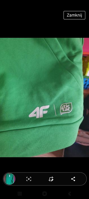 Bluza zielona 4F XXL