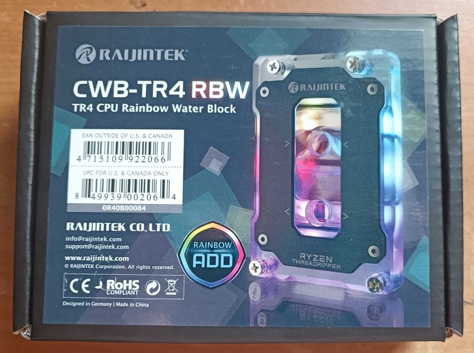 Blok chłodzenia wodnego procesora