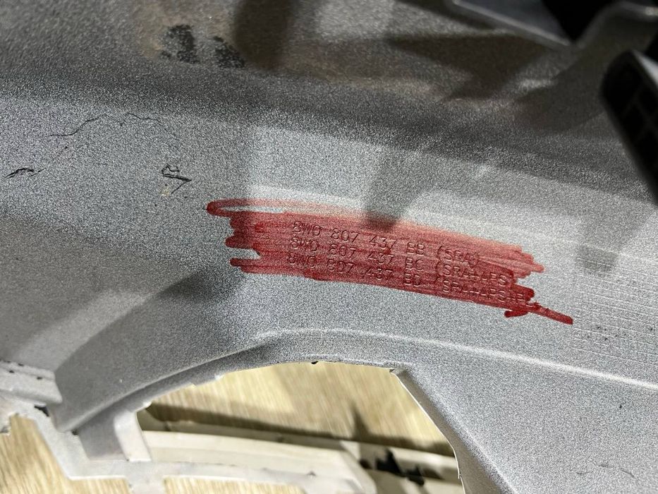 Бампер передний Audi A4 B9 Allroad ( 2019 - 2024 г. ) 8W0807437BB