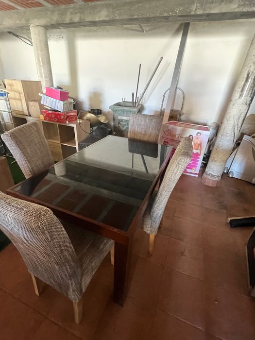 Mesa sala de jantar 4 cadeiras