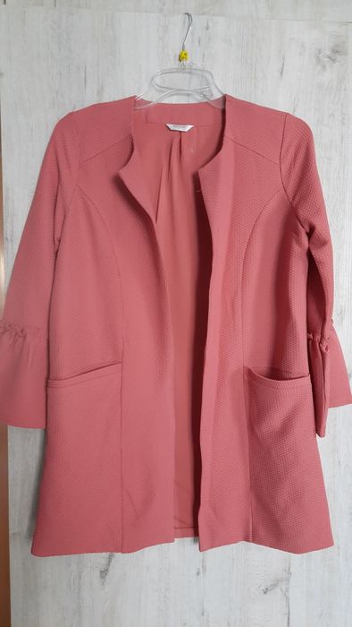 Kardigan /żakiet/ brudny róż rozmiar S