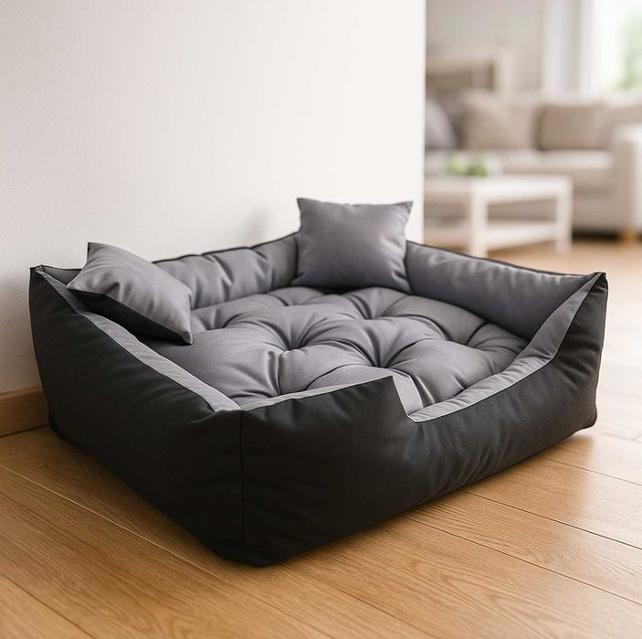 Nowe Legowisko Dla Psa Kota Wodoodporne 75x65 cm + Gratis 2x poduszki