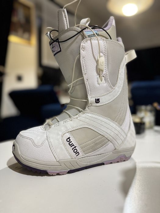 Buty snowboardowe białe burton mint damskie 36.5