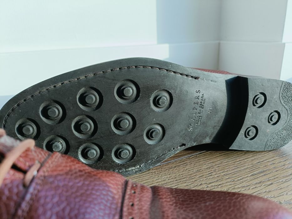 Sapatos Scalpers Couro