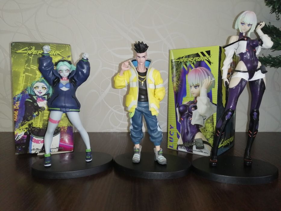 Cyberpunk 2077 Фігурки Люсі, Девід, Ребека