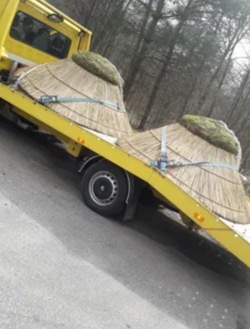 Parasol z trzciny ogród,działka