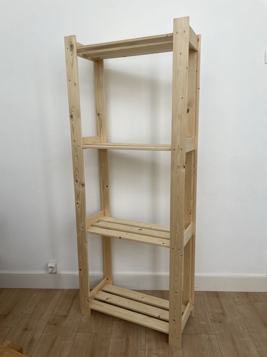 Estante de Madeira Ikea (conjunto de 3unidades)