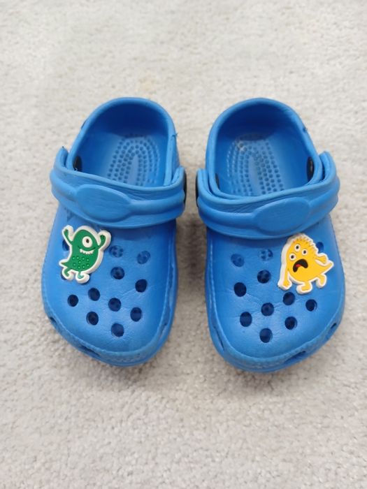 Chodaki klapki crocsy rozmiar 20 wkładka 12cm