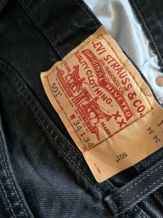 Długie dżinsowe spodnie Levis 34/34