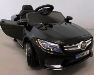 Samochodzik Autko auto na akumulator na pilota klakson muzyka czarny