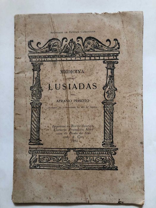 Medicina d'Os Lusiadas - Afrânio Peixoto