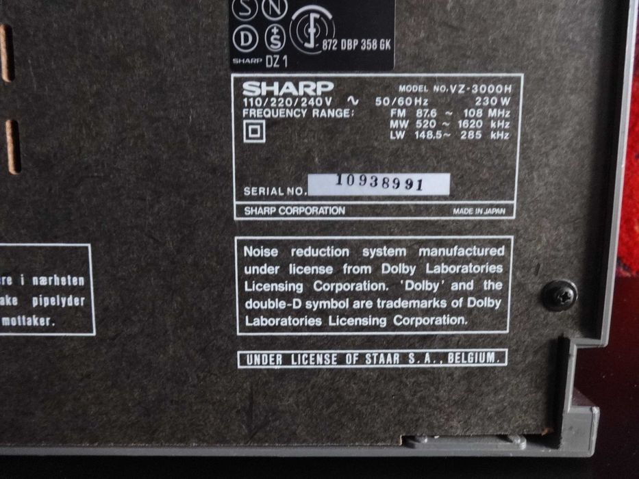 Продам Sharp Sharp VZ-3000