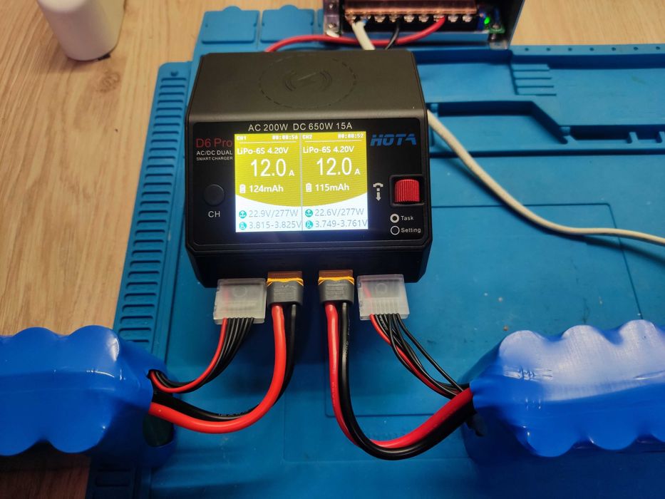 Hota D6 PRO та HOTA D6ULTRA Двопортовий зарядний пристрій