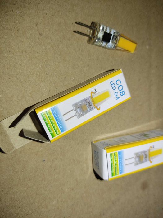 Лампа COB G4 220в  2шт