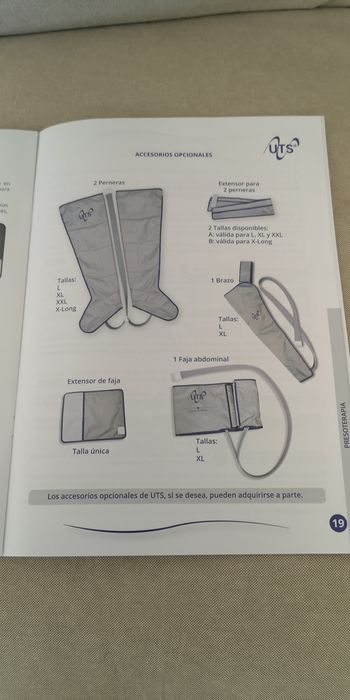 Aparelho de pressoterapia