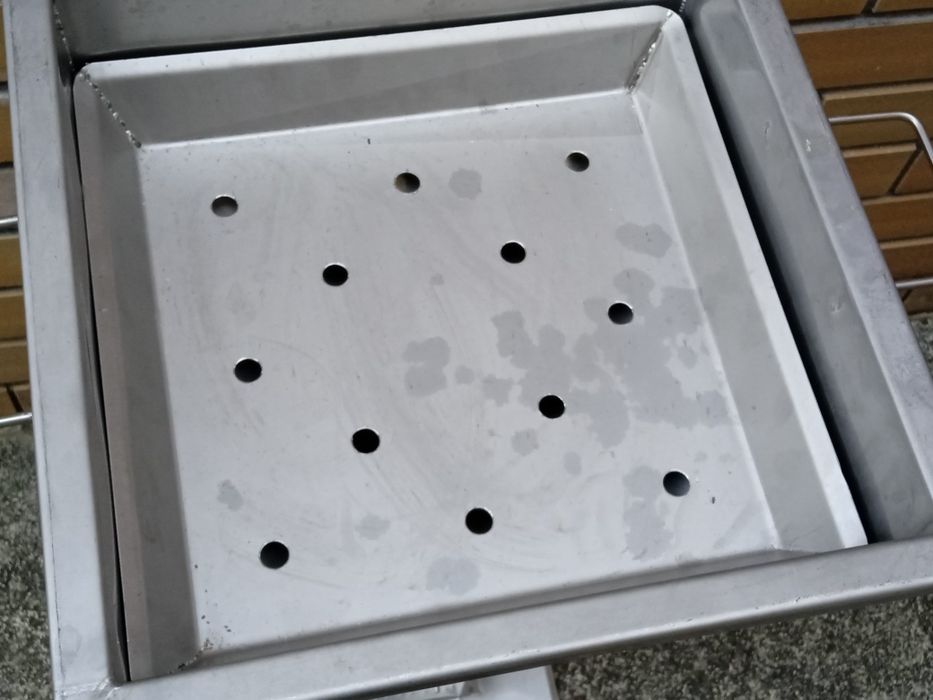 Fogareiro Grelhador em Aço Inox