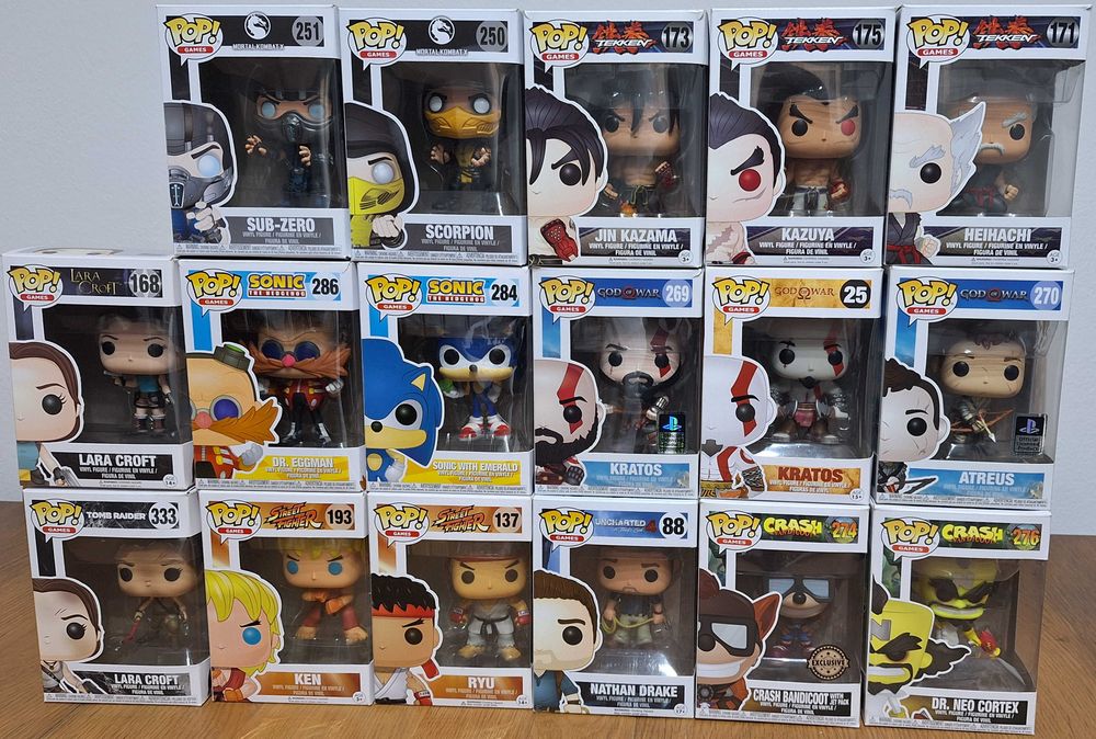 Funko Pops - The Walking Dead - Games - Thanos - Dragon Ball - Others64552107226753121