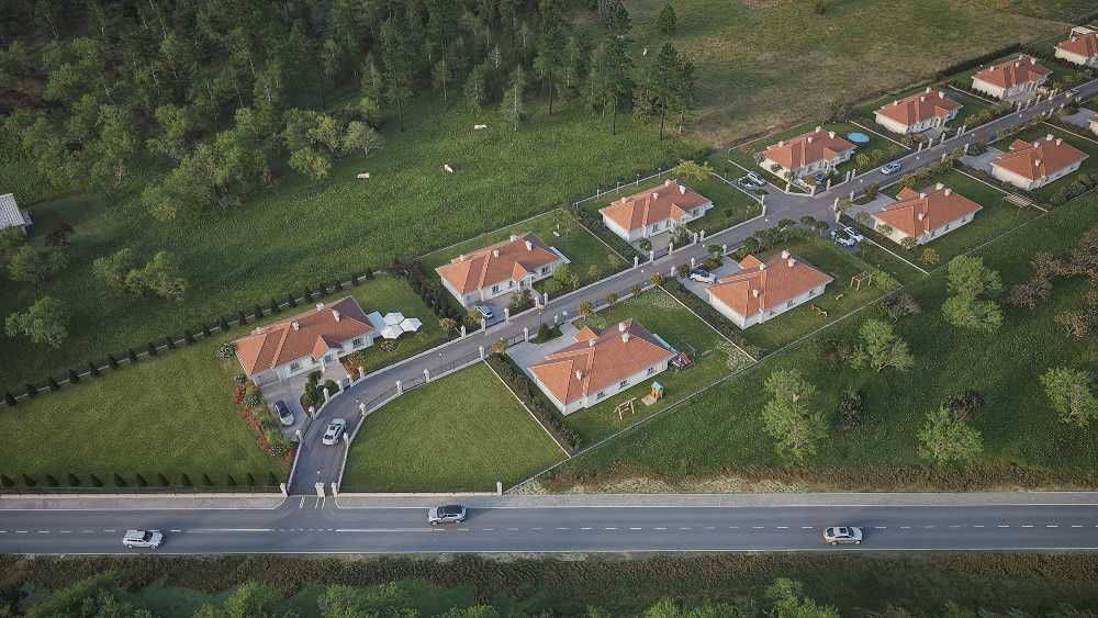 Nowe parterowe domy 127 m2, Teodorów, OSIEDLE DWORKOWE