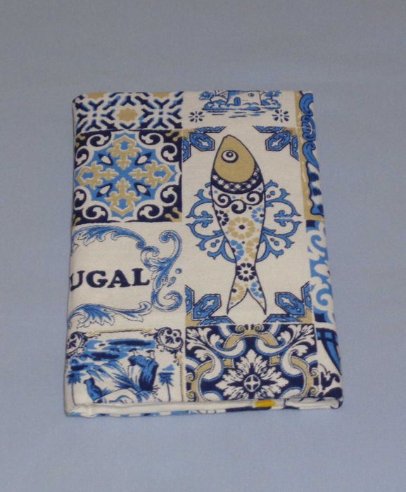 Capa para livros em tecido modelo 152 (NOVA)